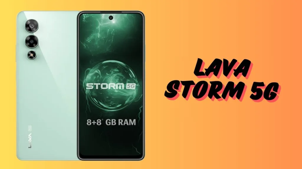 Lava Storm 5G features and full specifications in Bangla