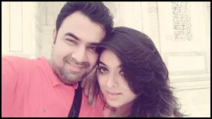 Actress Sahara with her husband Mahbubur Rahman Manir